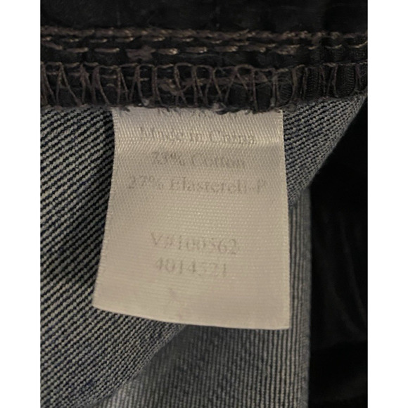 Coldwater Creek Jeans Womens 6 Straight Leg 28 x 30 Dark Denim Trousers Pants - Picture 7 of 12